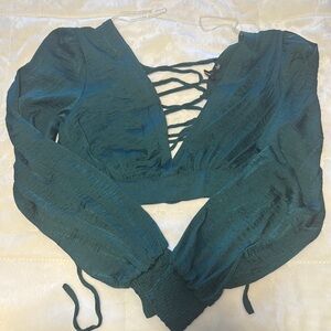 Emerald Green Women's Top